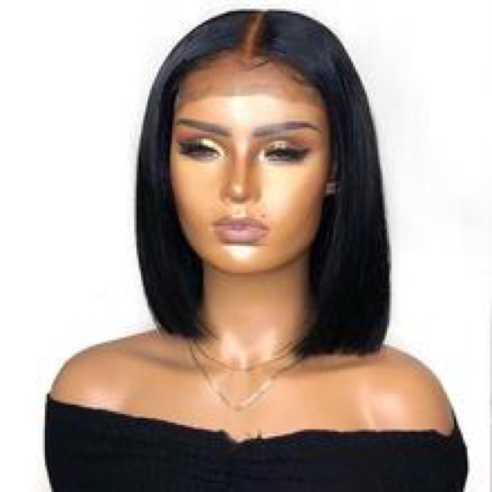 Brazil Human Hair Lace Front Wig For Black Women